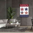thumbnail image 6 of Epic Graffiti 'Stars of America' by Cindy Jacobs, Giclee Canvas Wall Art, 40"x60", 6 of 8