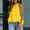 Yellow, variant on Fashion Womens Printed Halter O-Neck Tank Sleeveless Casual Tee Tops Blouse