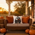 thumbnail image 6 of Pandiboks 18x18in Decorative Pillow Covers Halloween Couch Pillow Covers Multicolor Square Linen Fall Car for Living Room、Entryway, 6 of 6