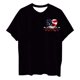thumbnail image 4 of Camiseta de Cuello Redondo Impresa Delantera Y Trasera Del Día de la Independencia de las Mujeres, Tops Cortos Casuales para las Mujeres, 4 of 5
