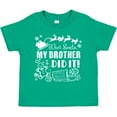 thumbnail image 3 of Inktastic Dear Santa, My Brother Did It Funny Christmas Boys or Girls Toddler T-Shirt, 3 of 5