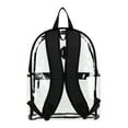 thumbnail image 3 of Eastsport Clear Backpack with Pencil Case, Black, 3 of 8