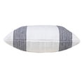 thumbnail image 6 of LR Home Cassidy Set of 2 Deep Blue/White Striped Cotton Adult Decorative Throw Pillow, 6 of 10