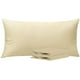 thumbnail image 1 of NTBAY Juego de 4 fundas de almohada Queen 100% microfibra cepillada de 1800 hilos, súper suaves y acogedoras, resistentes a las arrugas, la decoloración y las manchas con cierre de sobre, fundas de al, 1 of 4