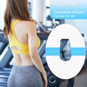 Adhesive Patches for G6-40 Pack Waterproof & Sweatproof Dexcom G6 Overpatch, Pre-Cut Backing Paper - Adhesive Sticker for G6,Easy to Use,Long Stay for 10 Days,Blue