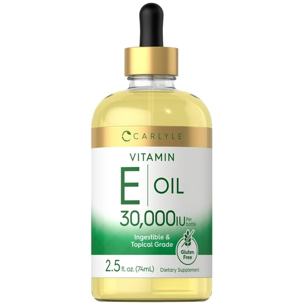 Aceite de vitamina E Carlyle de 30.000 UI, ingerible y de grado tpico | Walmart en lnea Aceite de vitamina E Carlyle de 30.000 UI, ingerible y de grado tpico | Walmart en lnea