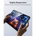 thumbnail image 6 of ESR 2-Pack Screen Protector Compatible with iPad A16 11th/10th Gen (11 Inch/10.9, 2025/2022), 9H Tempered Glass with Alignment Frame, Anti-Scratch & HD Clarity, Bubble-Free & Pencil Support, 6 of 9