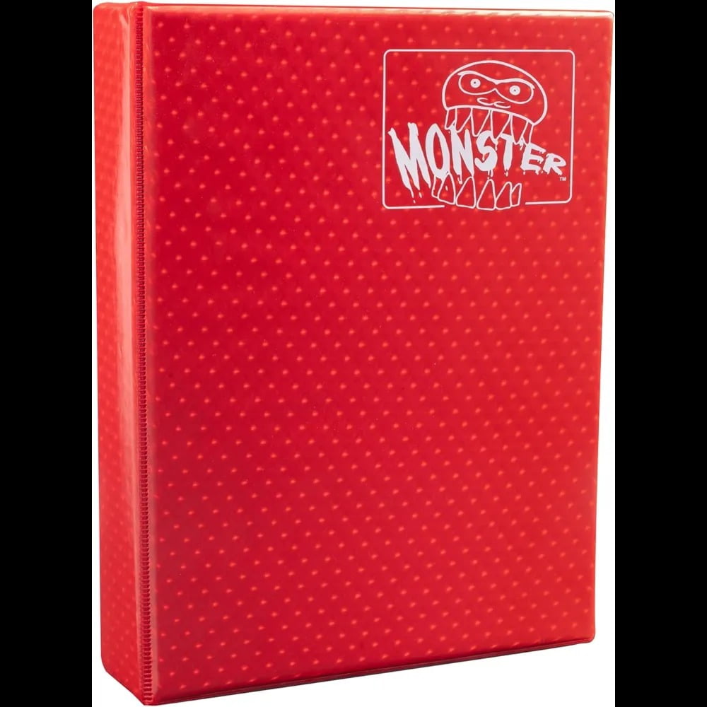 Monster 9 Pocket Trading Card XL Binder - Holofoil Red Album, Anti-Theft &  Drop TCG Protection w Side Loading Padded Pockets, Double Sided, Holds 720  Cards, For Sports, Gaming, Kpop - Walmart.com