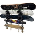 thumbnail image 2 of Pro Board Racks Longboard Wall Rack Mount (Holds 5 Board), 2 of 4