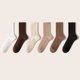 thumbnail image 1 of Calcetines largos para mujer, cómodos, de moda, que combinan con todo, calcetines de algodón para mujer, 1 of 3