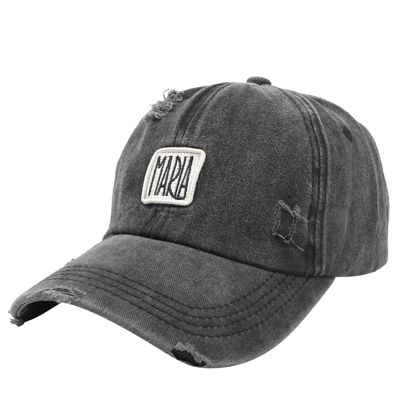 JDEFEG Lightweight Running Hat Unisex Classic Low Profile Cotton Baseball Cap Embroidered