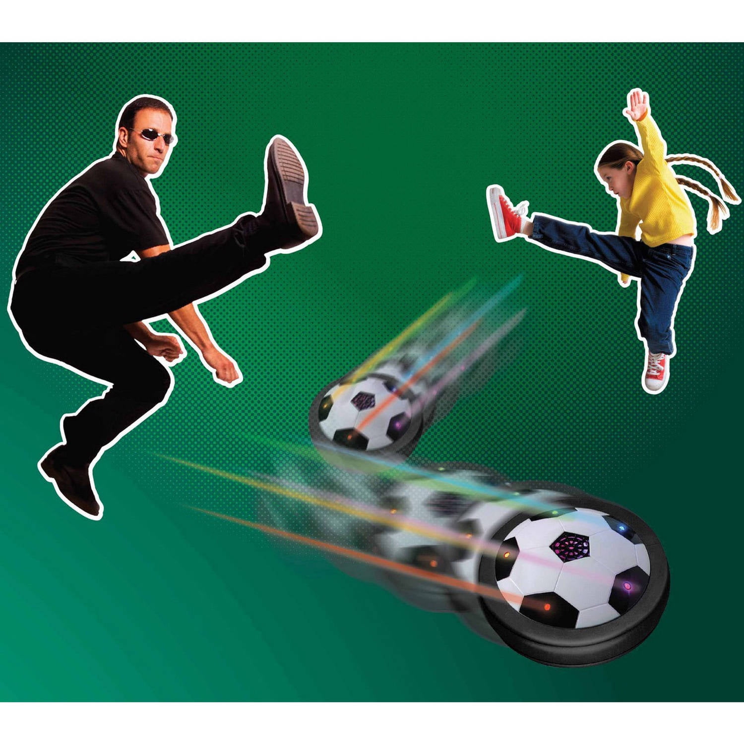 light up soccer disk
