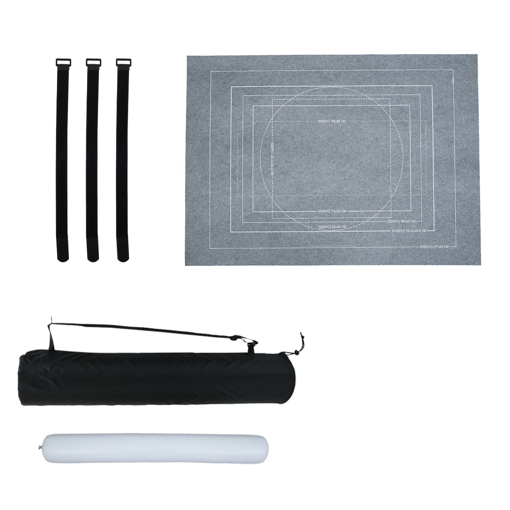 ODOMY Roll Jigsaw Puzzle Storage Mat Felt Cloth Storage Puzzles Pad
