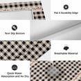 thumbnail image 6 of Country Star Plaid Outdoor Rug for Patio/Deck/Porch, Non-Slip Large Area Rug 3 x 5 Ft, Black Retro American Farm Barn Berry Indoor Outdoor Rugs Washable Area Rugs, Camping Rug Carpet Runner, 6 of 8