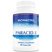 Biomatrix Paracid-X Gut Health Support Sweet Wormwood, Black Walnut Hulls, Artemisinin, Berberine Sulfate (90 Capsules)