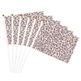 thumbnail image 4 of Handheld Flag Double-Sided Hand Waving Flag 8.2×5.5in Used For Team Activities Or Decoration In Decorative Places Leopard Skin Print Style Pink_2 Six Piece, 4 of 8