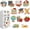 Back to School, variant on MWYXX 12 Pcs Fruit Diamond Painting Magnets Kit DIY Diamond Art Fridge Magnets for Adults Easy Crystal Painting Magnetic Stickers for Refrigerator Home Decor