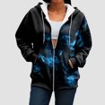 thumbnail image 6 of Gibobby Women's Full Zip Up Hoodie Hoodies for Women Plus for Womens Hoodie Full Zip Long Sleeve Lightweight Sweatshirts Pockets Jacket(M,Light Blue), 6 of 7