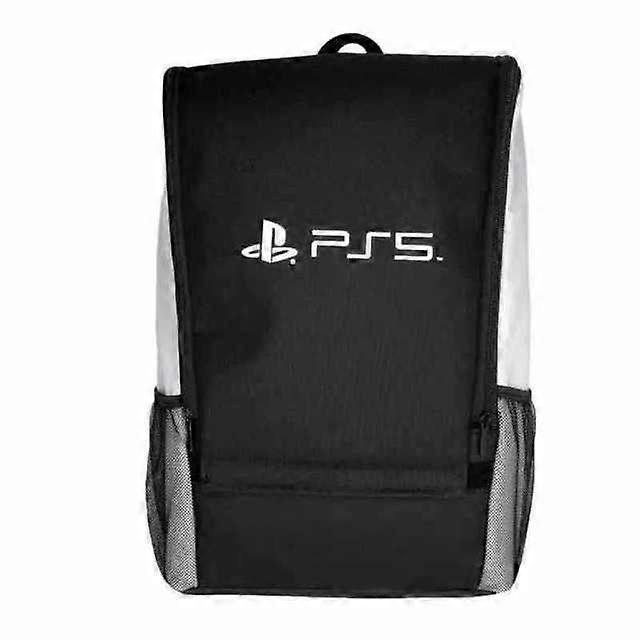 Nuevo diseño de mochila para consola de juegos PS5, bolsa de viaje para consola Sony Playstation 5, mochila portátil, logotipo, negro