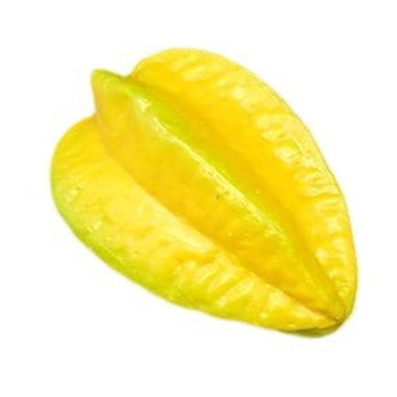 Simulation Carambola Artificial Simulation Starfruit Fake Fruit Model for Home Kitchens Cabinet Decoration Photo Props