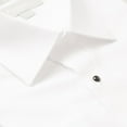 thumbnail image 2 of Platino De Marquis 1700R Men's Regular Fit French Cuff Tuxedo Shirt - White - 19.5 4-5, 2 of 3