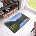 thumbnail image 3 of MKHERT Moutain and Lake Landscape Reflection of Snow Capped Maroon Bells Doormat Rug Home Decor Floor Mat Bath Mat 23.6x15.7 inch, 3 of 3