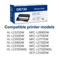 DR730 Drum Unit Yields up to 12,500 Pages Replacement for Brother DCPL2550DW Printer 1 Pack