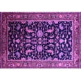 thumbnail image 1 of Ahgly Company Indoor Rectangle Oriental Purple Industrial Area Rugs, 5' x 7', 1 of 4