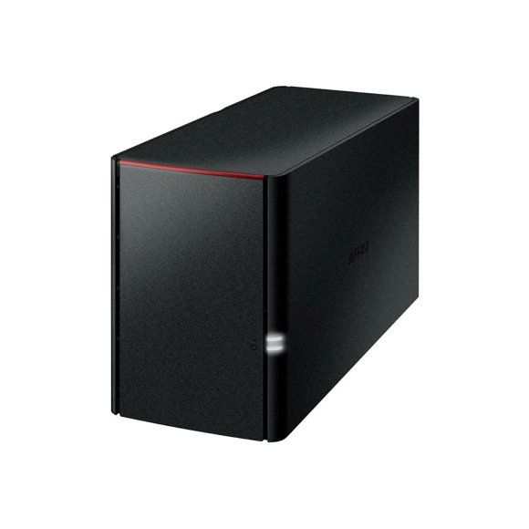 BUFFALO LinkStation SoHo 220 8TB 2-Bay NAS Network Attached Storage with HDD Hard Drives Included NAS Storage That Works as Small Office and Home Cloud or Network Storage Device for Home Office