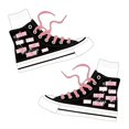 thumbnail image 1 of Korean Girl Group Idol Accessories Zapatos de lona negros Zapatillas altas rosas para Fan Support Lisa JISOO JENNIE ROSÉ143 Deng Xun unisex, 1 of 1