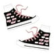 thumbnail image 2 of Korean Girl Group Idol Accessories Zapatos de lona negros Zapatillas altas rosas para Fan Support Lisa JISOO JENNIE ROSÉ237 Deng Xun unisex, 2 of 2