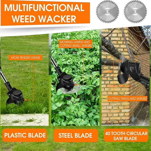 Weed eater lawn mower blade replacement sale