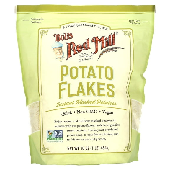 Bob's Red Mill - Flakes Instant Creamy Mshdpot - Case Of 1 - 16 Oz