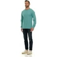 thumbnail image 3 of BILLIONHATS Mens Long Sleeve Light and Dark Colorful T-Shirts, Cotton Blend - Crew Neck Bulk Tees for Men, Wholesale Sleeved T-Shirt 24 Packs - Size Medium, 3 of 7