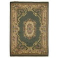 thumbnail image 2 of Rugsotic Carpets Hand Knotted Aras, Oriental Wool Area Rug, Green, 3'x5', 2 of 5