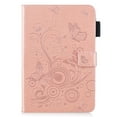 thumbnail image 3 of iPad Mini Case, iPad Mini 2/ Mini 3 Case, Allytech Emboss Butterfly PU Leather Cover Folio Flip Case Stand with Credit Card Slots for iPad Mini 1/ Mini 2/ Mini 3, Rosegold, 3 of 9
