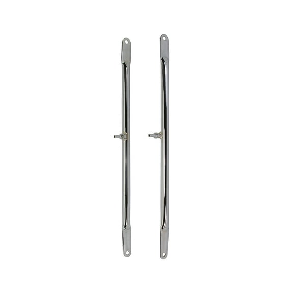 Bike 26 Round Spring Fork Bars W/Pivot Chrome.