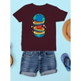 thumbnail image 3 of Sliced Earth T-Shirt Juniors -Smartprints Designs,  Large, 3 of 4