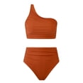 thumbnail image 3 of Trajes de baño para mujer Traje de baño estampado diario para mujer Traje de baño dividido Falda de playa estampada Conjunto de tres piezas Trajes de baño de 3 piezas para mujer, 3 of 8