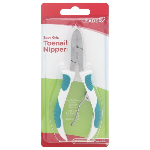 Leader Toenail Nipper EZ-Grip Precision Trimming  Stainless Steel