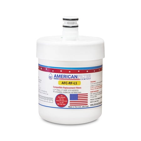 AFC® #AFC-RF-L1, Compatible with LG® LT-500P Refrigerator Water Filter -Made in U.S.A. - 1 Filter