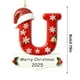 thumbnail image 3 of Adornos de letras para árbol de Navidad | Colgantes con el alfabeto | Set de 26 piezas para decoración navideña DIY | Adornos colgantes de acrílico para el hogar, la oficina y la escuela, 3 of 9
