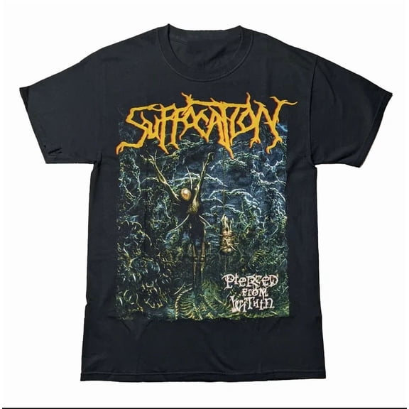 VINTAGE Suffocation - Pierced From Within Album Gift For Fan T-shirt, size S-5XL