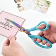 thumbnail image 3 of SUTENGDA Winter Savings Clearance!  Craft Sewing Scissors Titanium Alloy Blade Multi-purpose Scissors Set 3 Pieces, 3 of 5