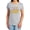 Athletic Heather, variant on DC Flash Flash Speed Distressed Women's T Shirt, Charcoal, 2X-Large