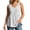 White, variant on Versatile Sleeveless Front Button Shirt Top for Everyday Wear - Relaxed Open-Fit Tank Tunic Lightweight and Breathable for Women, L, Sky Blue