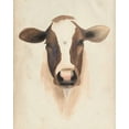thumbnail image 2 of Popp, Grace 15x18 Gold Ornate Wood Framed with Double Matting Museum Art Print Titled - Watercolor Animal Study VII, 2 of 4