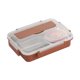 thumbnail image 1 of Toystoory Fiambrera Caja de alimentos a prueba de fugas de acero inoxidable Contenedor de almacenamiento de comidas con aislamiento térmico, Verde, L Suministros térmicos marrón METRO Toystoory HA006687-04, 1 of 6