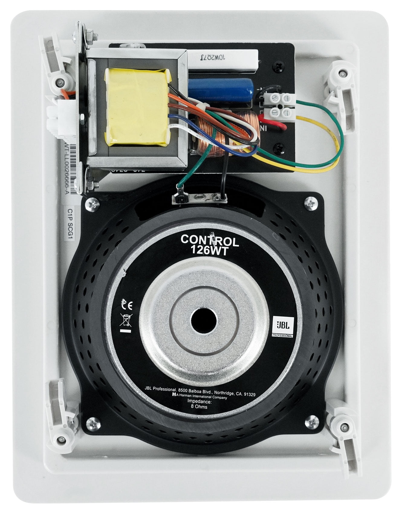 JBL Professional Control Contractor 126WT - Speaker - 100 Watt - 2-way