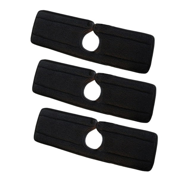 Almohadillas para grifos Las manchas de agua lavables del fregadero del mostrador del grifo previenen Negro pequeño Fanmusic Almohadillas para grifos